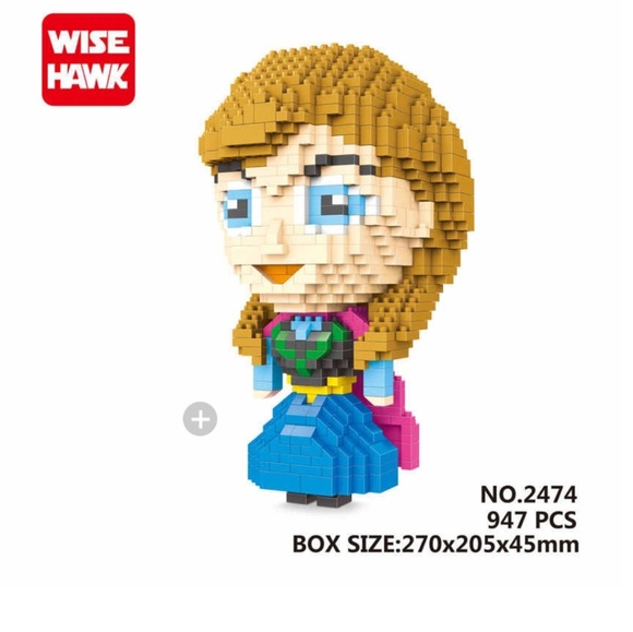 Wise Hawk Building Blocks - Picture 1 of 6